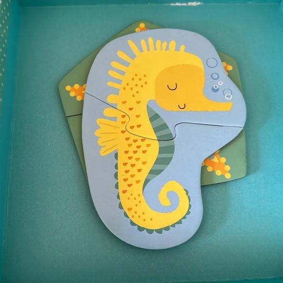 Usborne First Jigsaw Under The Sea Two Piece Puzzles 8 Sets - Picture 3 of 10